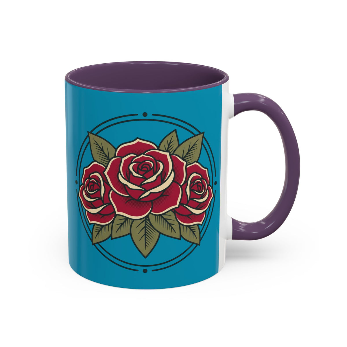 Best Mom Coffee Mug — Rose Accent Floral Mother's Day Gift (11/15oz)