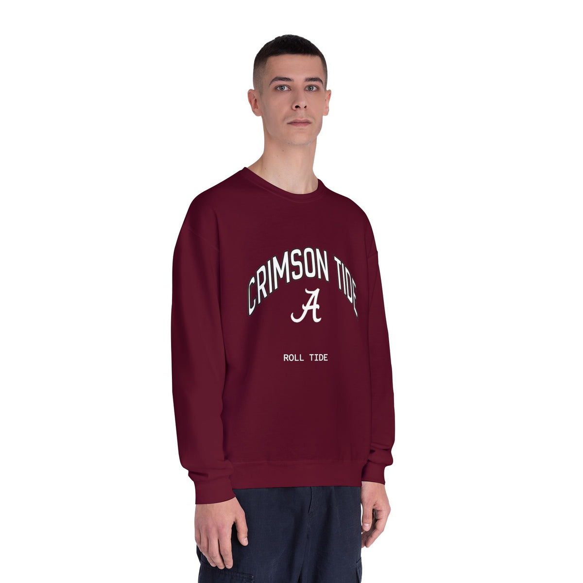 Classic White Crewneck Sweatshirt — Comfortable Everyday Pullover