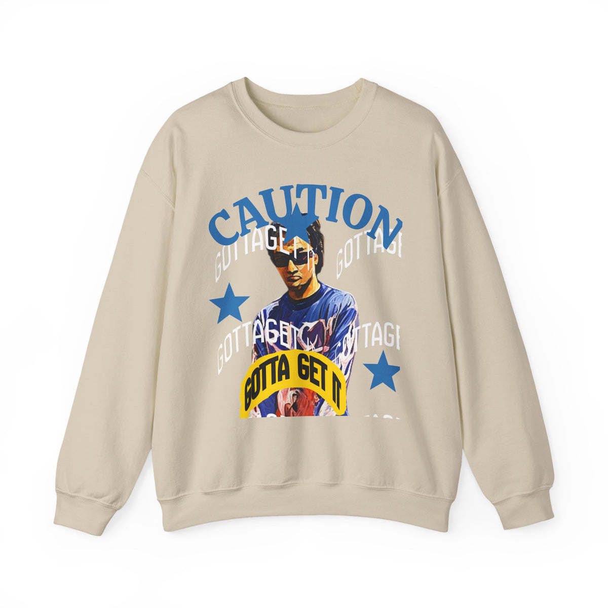 Gotta Get It Crewneck Sweatshirt – Vintage Streetwear Graphic