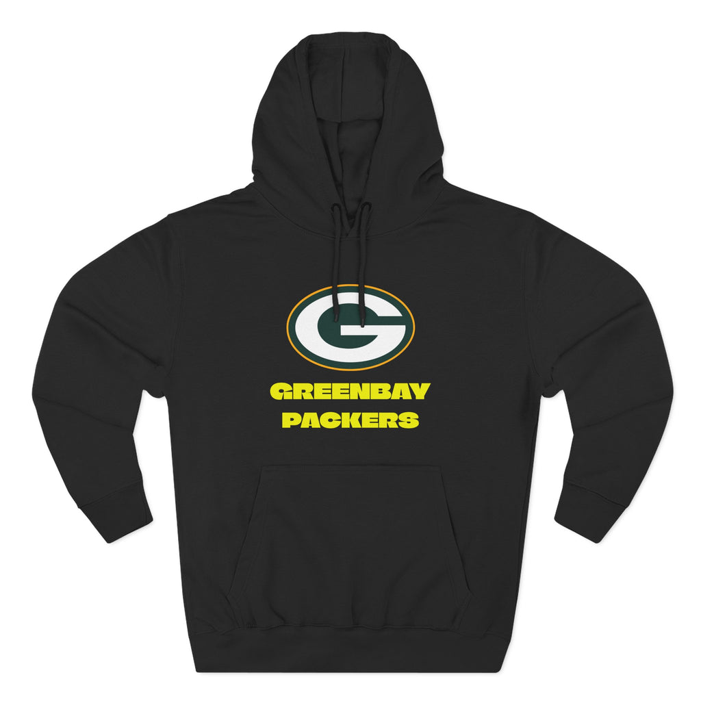 Three-Panel Fleece Hoodie
