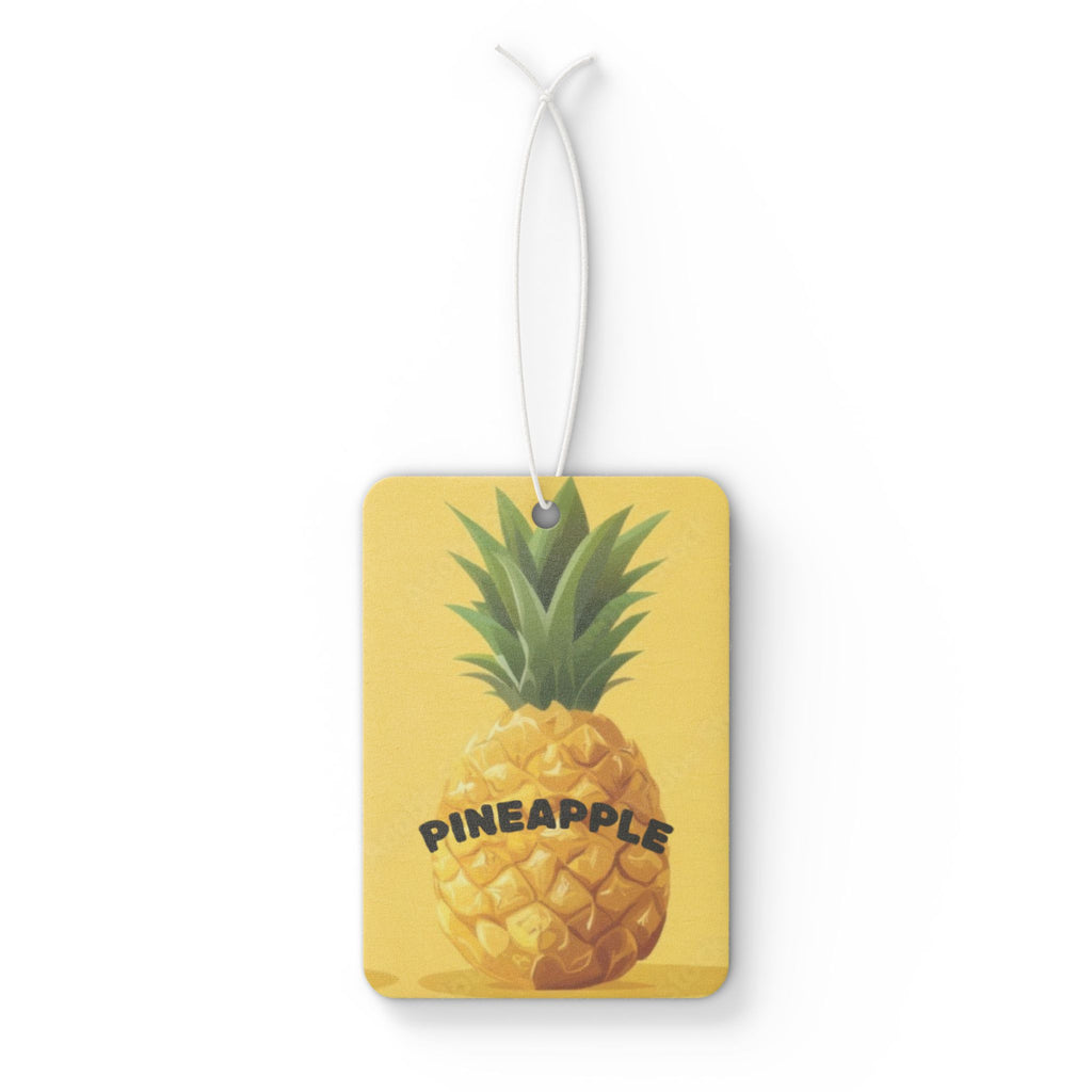 Pineapple Scented Car Air Freshener — Tropical Pineapple Design