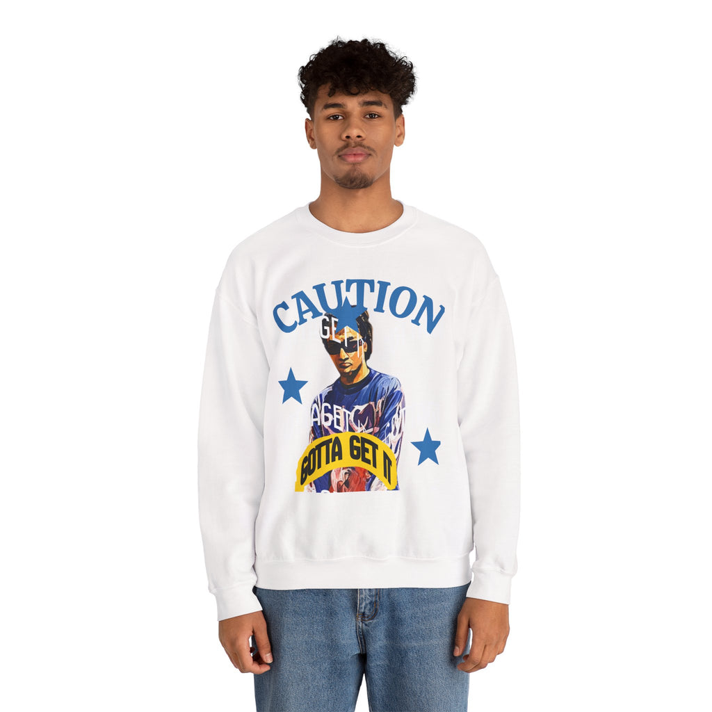 Gotta Get It Crewneck Sweatshirt – Vintage Streetwear Graphic
