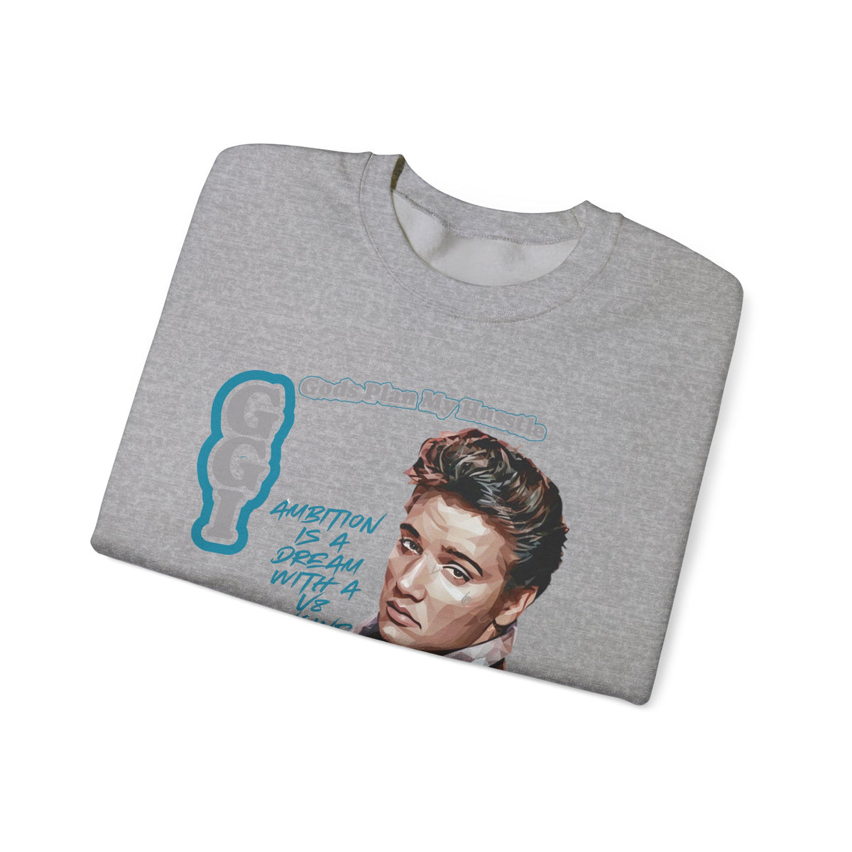 Elvis Presley 'G.G. I' Portrait Crewneck Sweatshirt