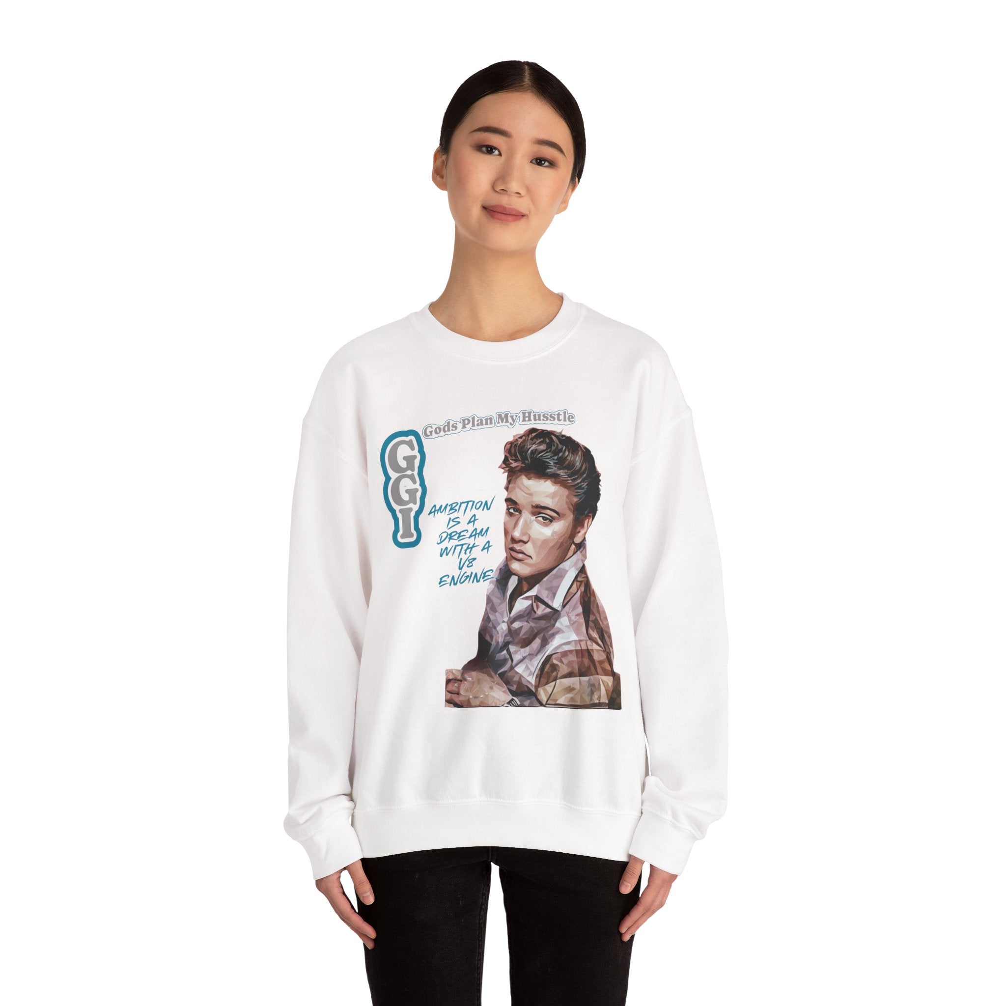 Elvis Presley 'G.G. I' Portrait Crewneck Sweatshirt