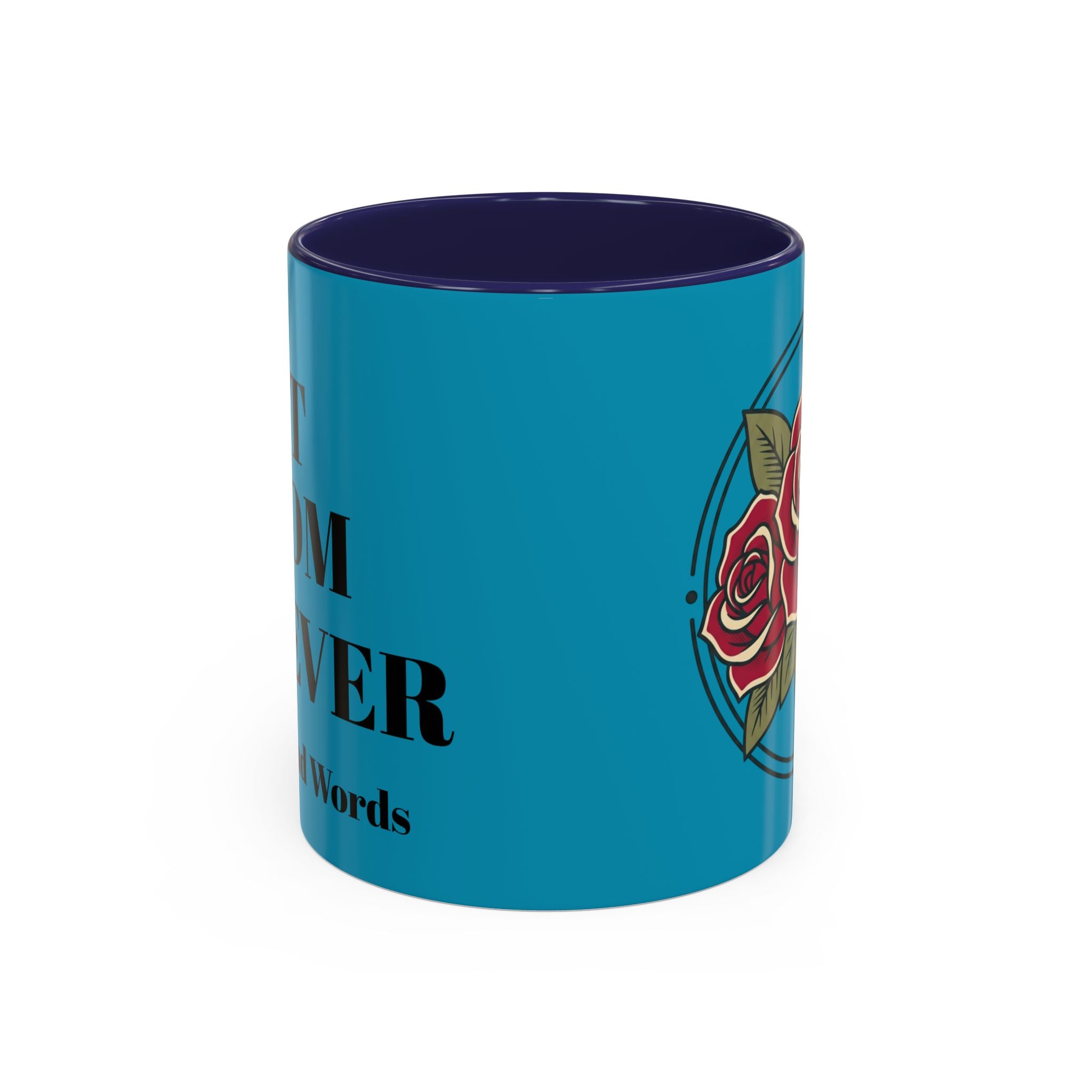 Best Mom Coffee Mug — Rose Accent Floral Mother's Day Gift (11/15oz)
