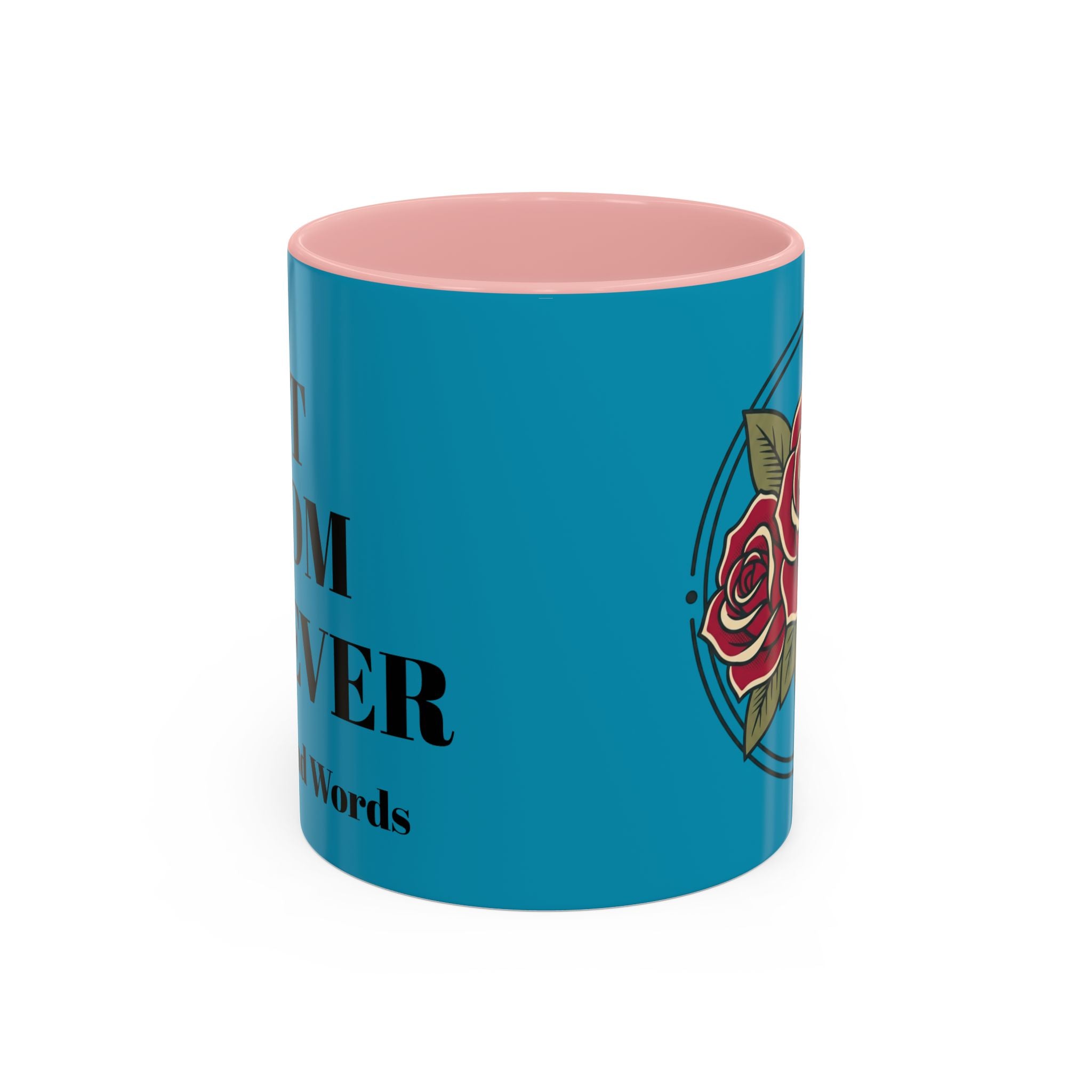 Best Mom Coffee Mug — Rose Accent Floral Mother's Day Gift (11/15oz)