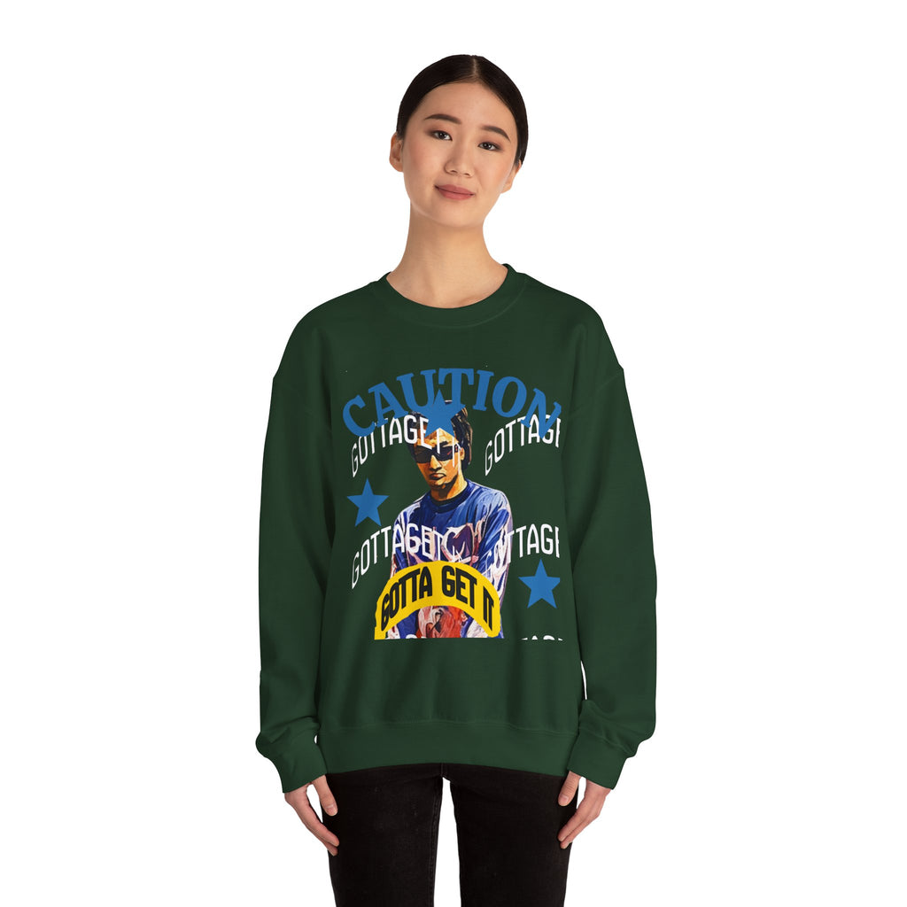 Gotta Get It Crewneck Sweatshirt – Vintage Streetwear Graphic