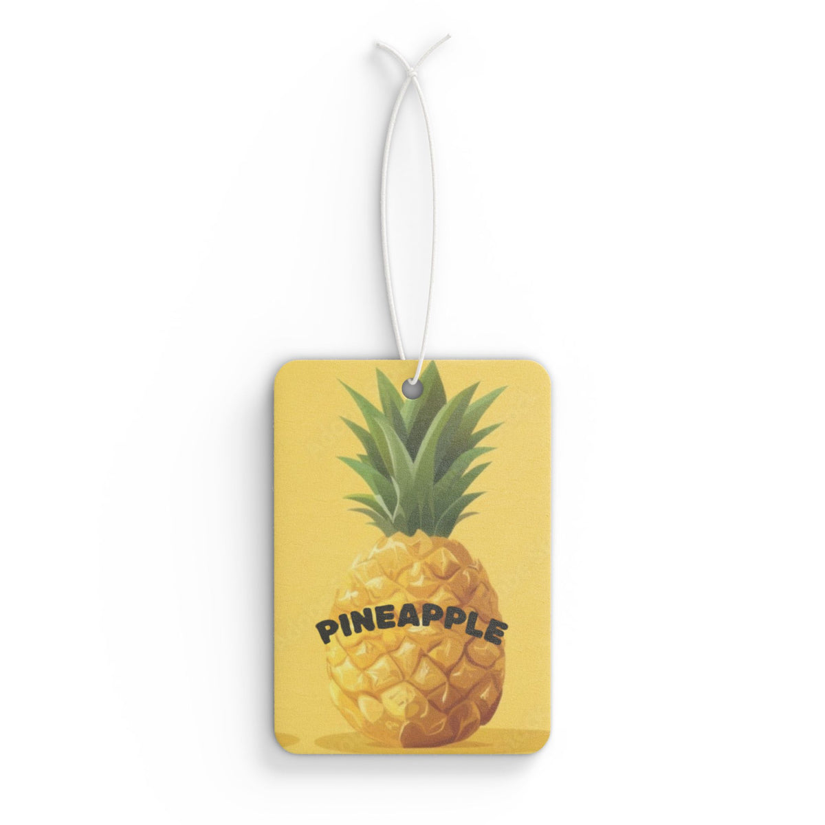 Pineapple Scented Car Air Freshener — Tropical Pineapple Design