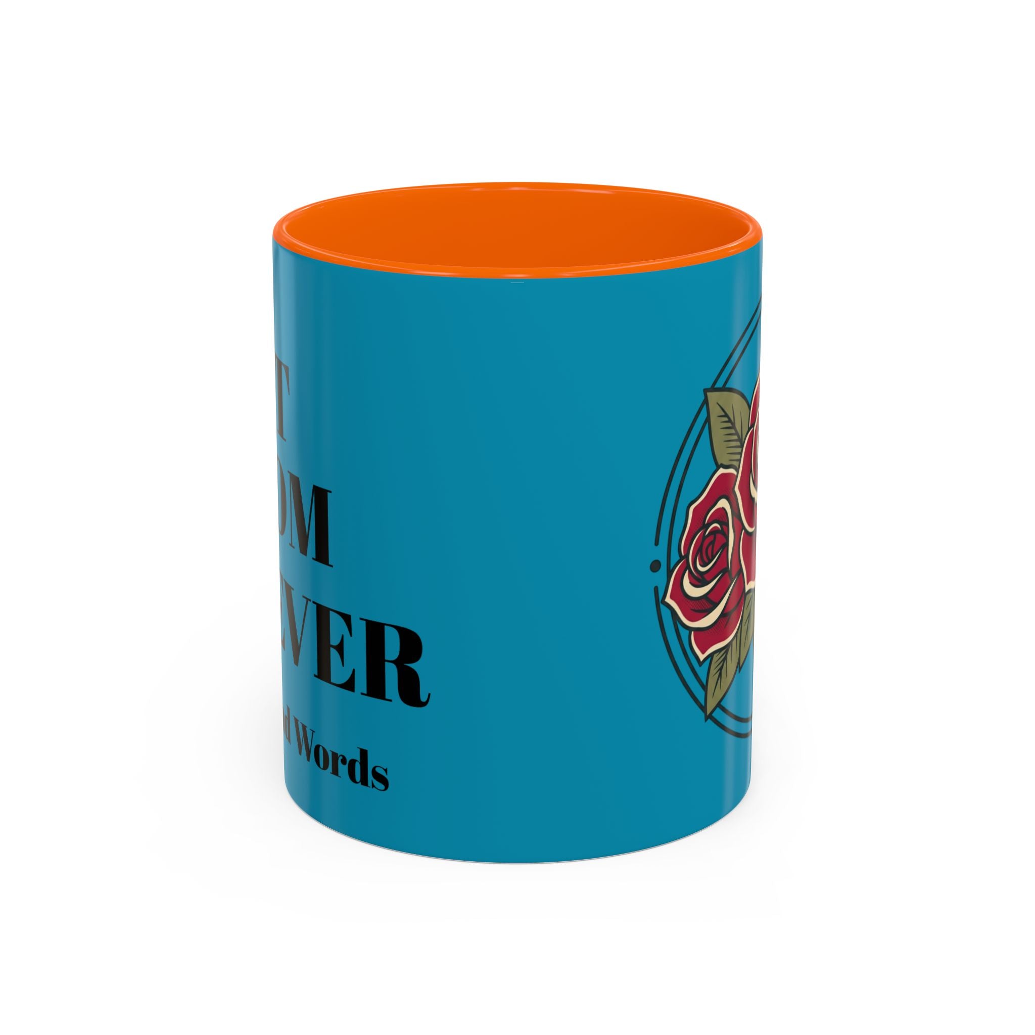 Best Mom Coffee Mug — Rose Accent Floral Mother's Day Gift (11/15oz)