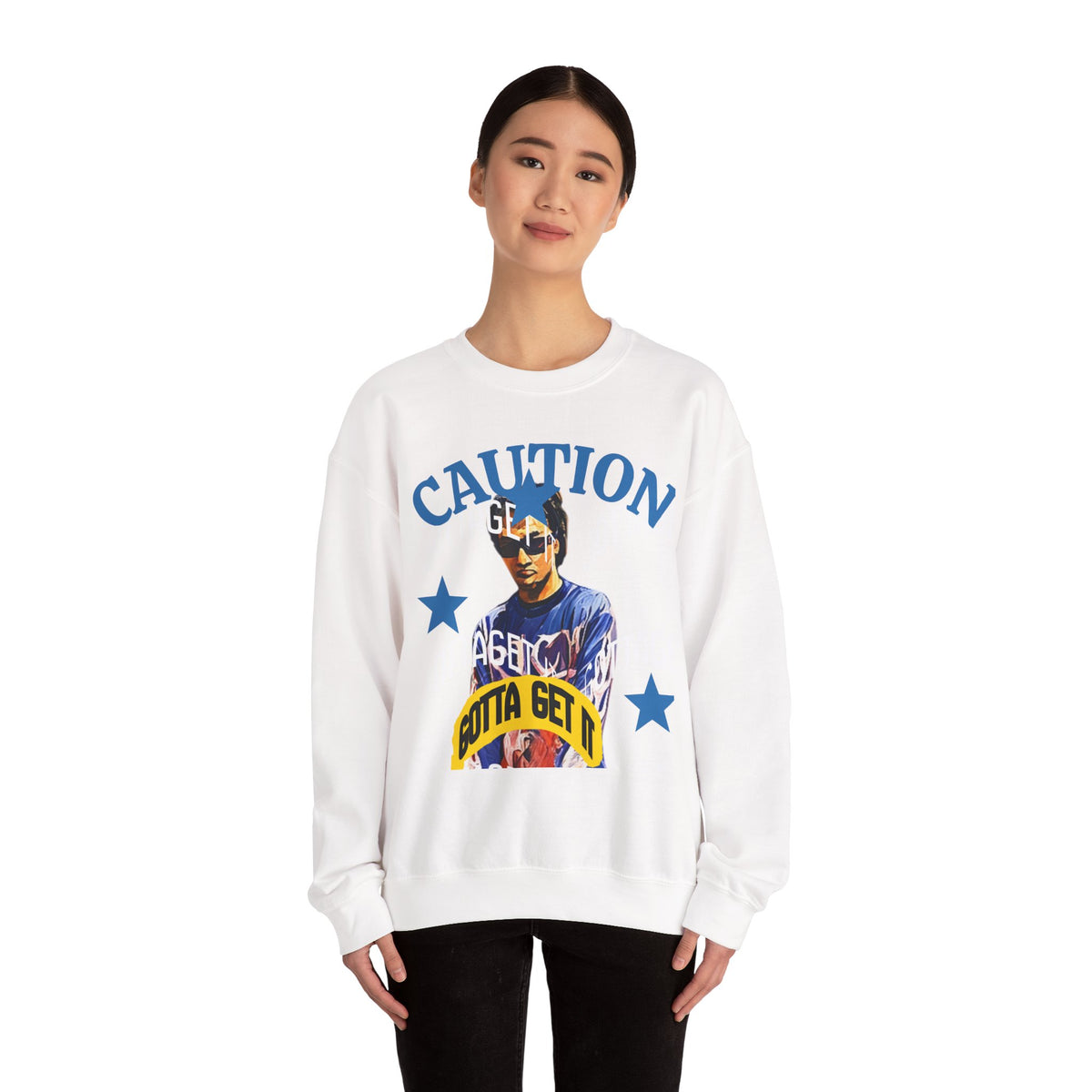 Gotta Get It Crewneck Sweatshirt – Vintage Streetwear Graphic