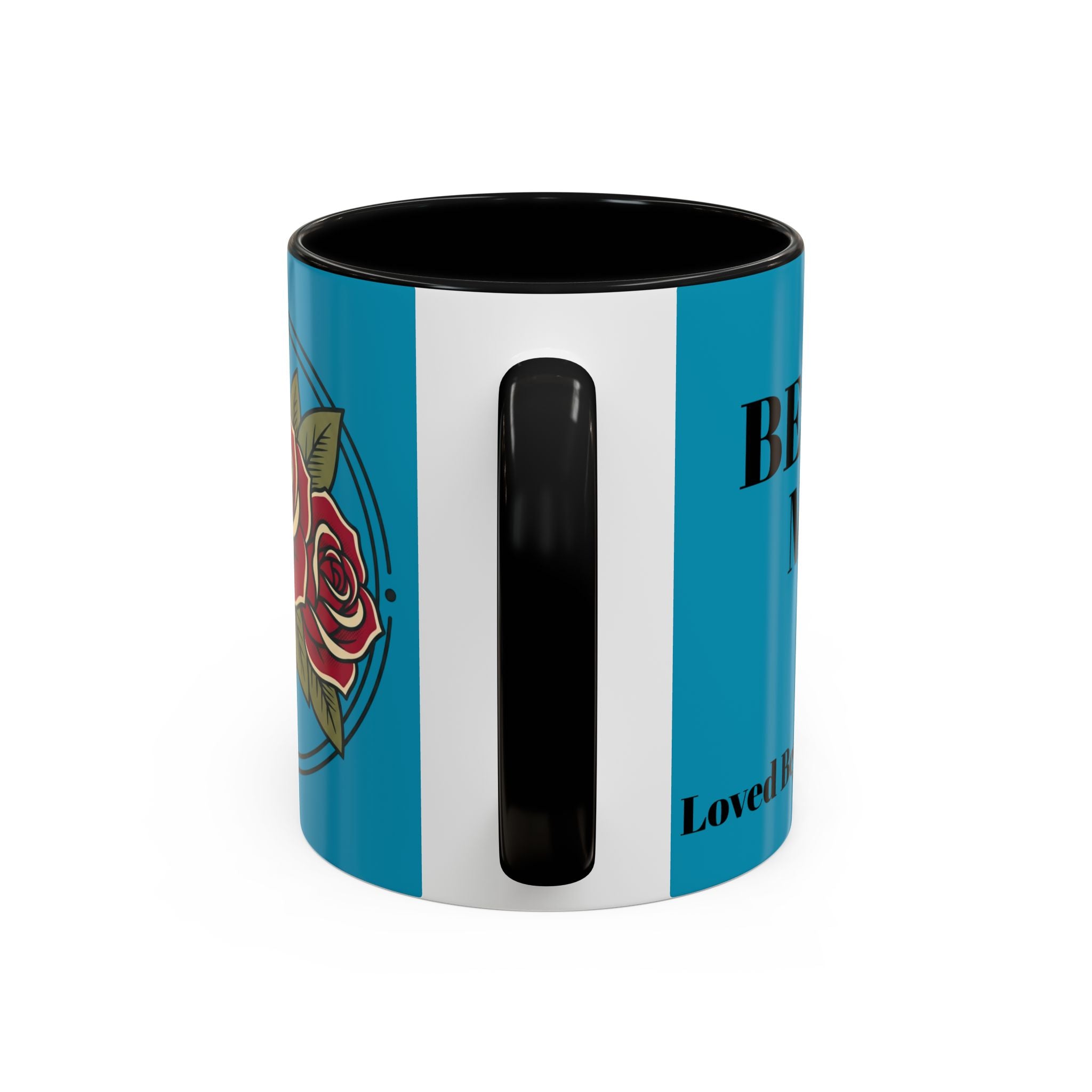 Best Mom Coffee Mug — Rose Accent Floral Mother's Day Gift (11/15oz)