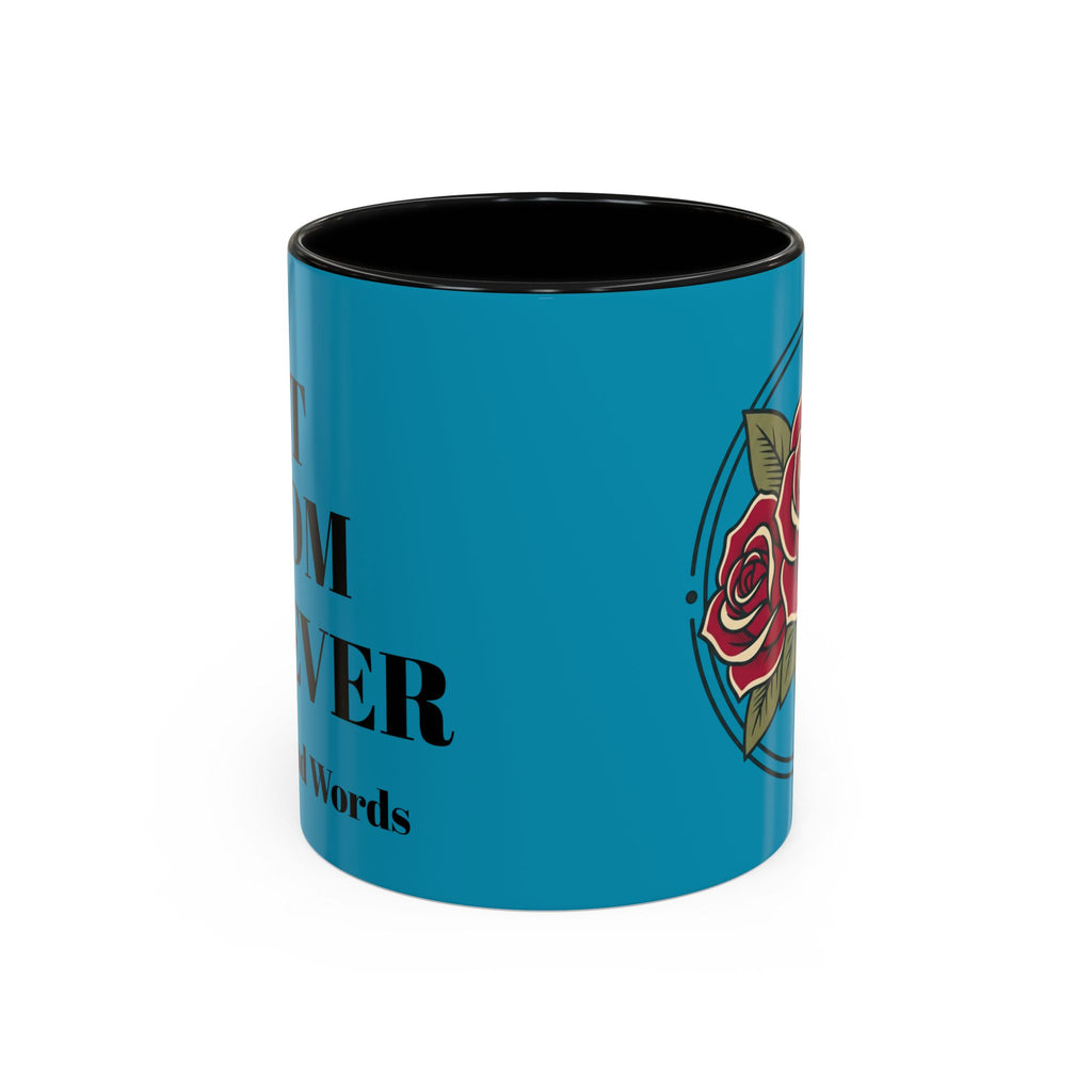 Best Mom Coffee Mug — Rose Accent Floral Mother's Day Gift (11/15oz)