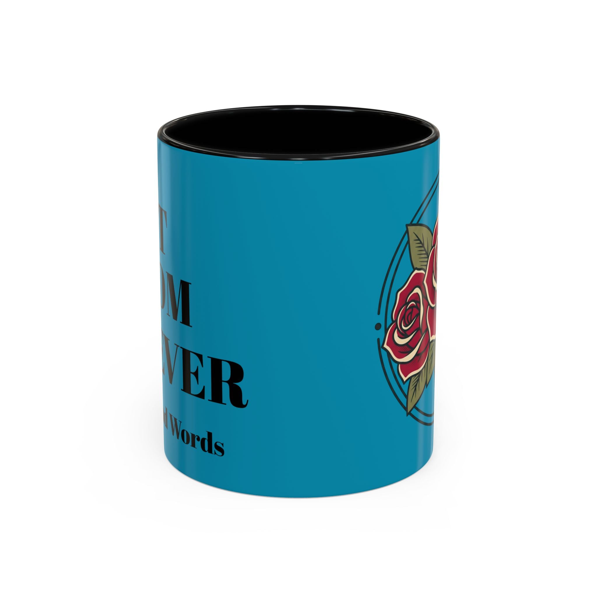 Best Mom Coffee Mug — Rose Accent Floral Mother's Day Gift (11/15oz)