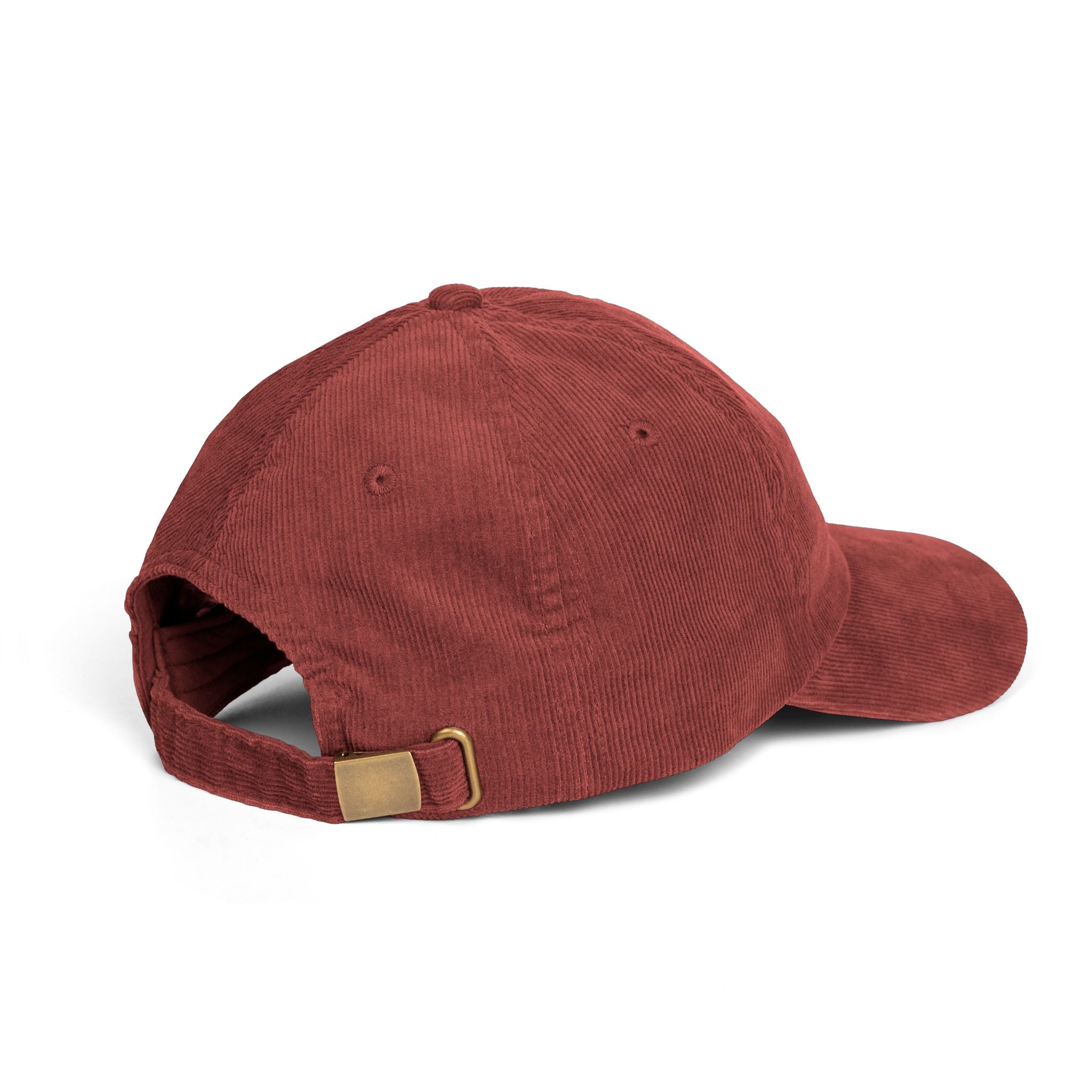 Corduroy Embroidered Cap — Vintage 'ICONIC' Multi-Color Lettering