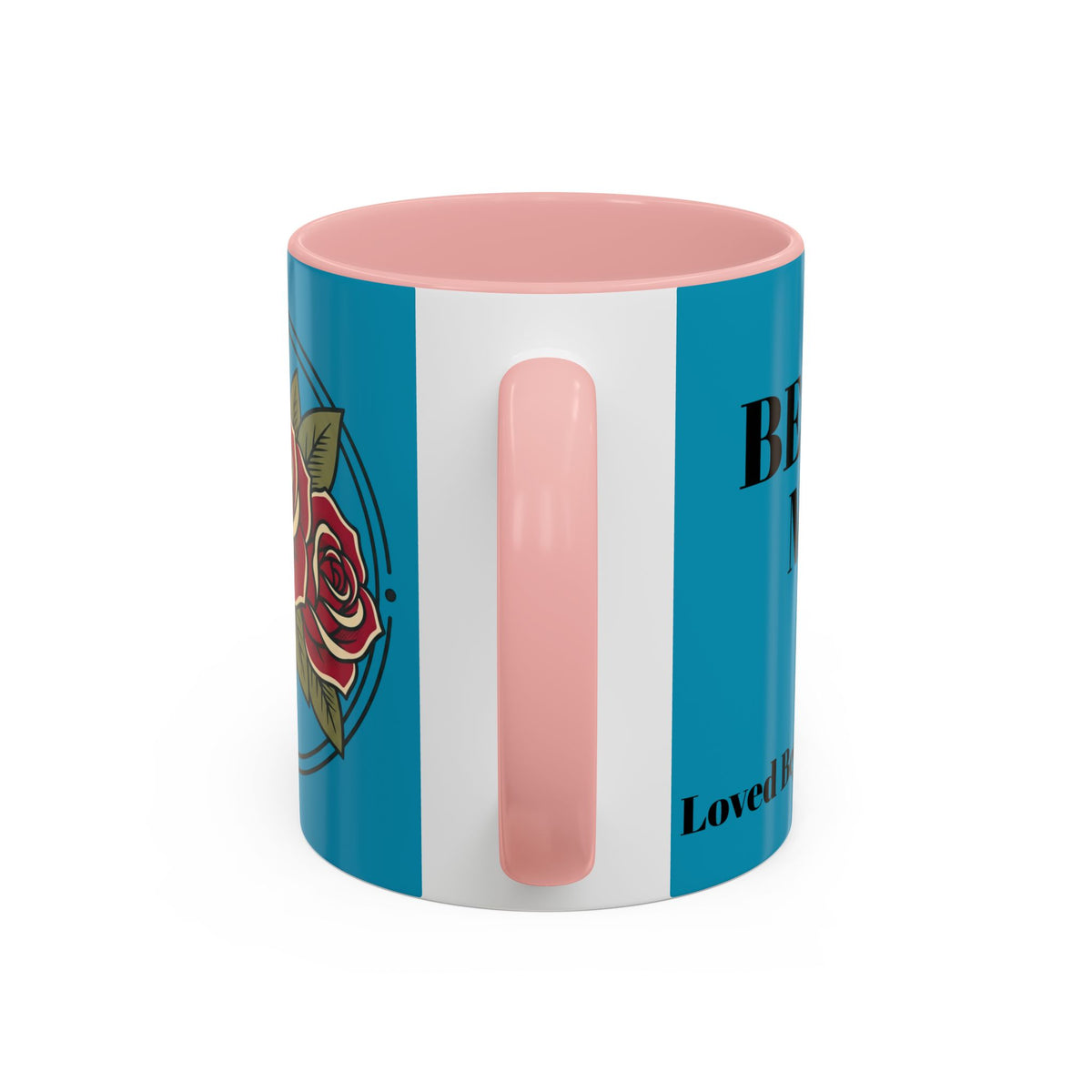 Best Mom Coffee Mug — Rose Accent Floral Mother's Day Gift (11/15oz)