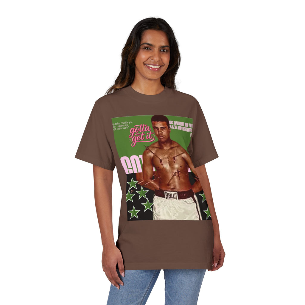 Vintage Boxer Graphic T-Shirt – Retro Athletic Male Illustration