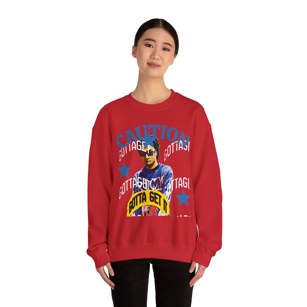 Gotta Get It Crewneck Sweatshirt – Vintage Streetwear Graphic