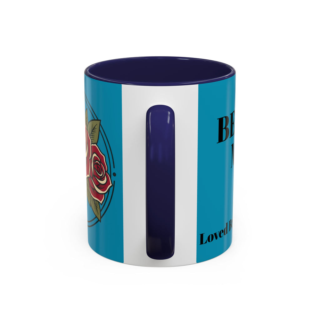 Best Mom Coffee Mug — Rose Accent Floral Mother's Day Gift (11/15oz)