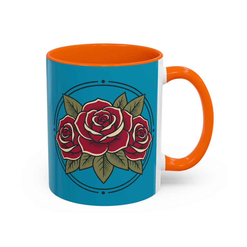 Best Mom Coffee Mug — Rose Accent Floral Mother's Day Gift (11/15oz)