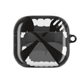 Skull Bite AirPod Case – Gothic Black Protective Cover