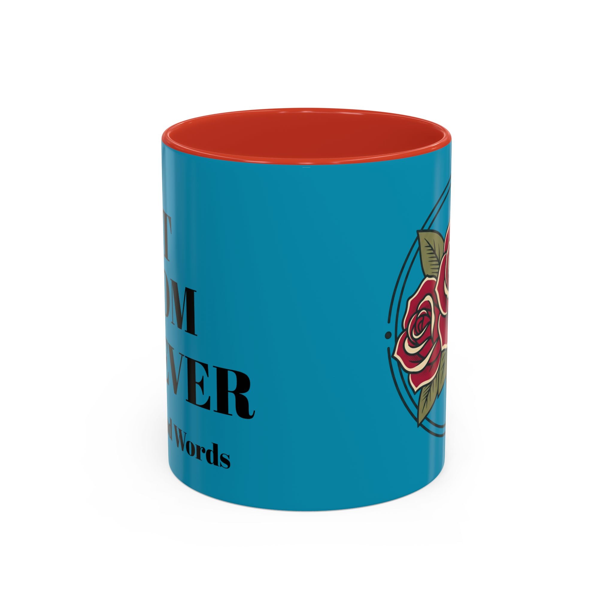 Best Mom Coffee Mug — Rose Accent Floral Mother's Day Gift (11/15oz)