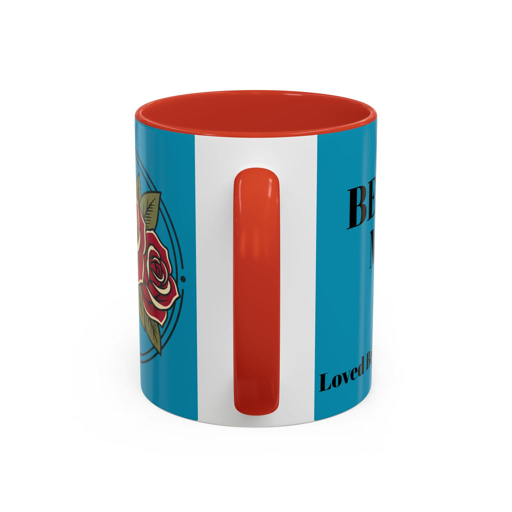 Best Mom Coffee Mug — Rose Accent Floral Mother's Day Gift (11/15oz)