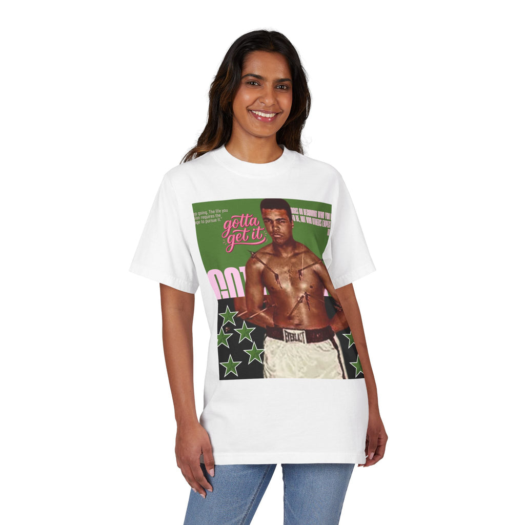Vintage Boxer Graphic T-Shirt – Retro Athletic Male Illustration