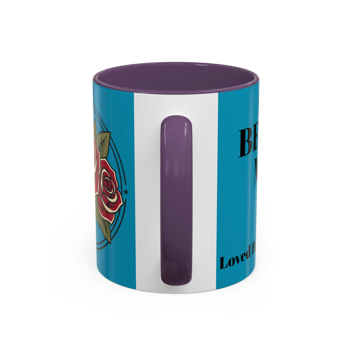 Best Mom Coffee Mug — Rose Accent Floral Mother's Day Gift (11/15oz)