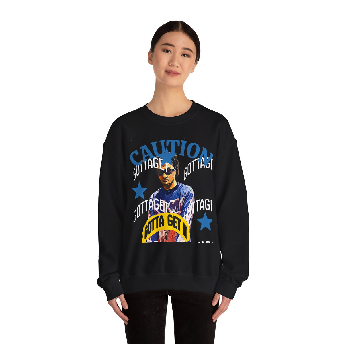 Gotta Get It Crewneck Sweatshirt – Vintage Streetwear Graphic