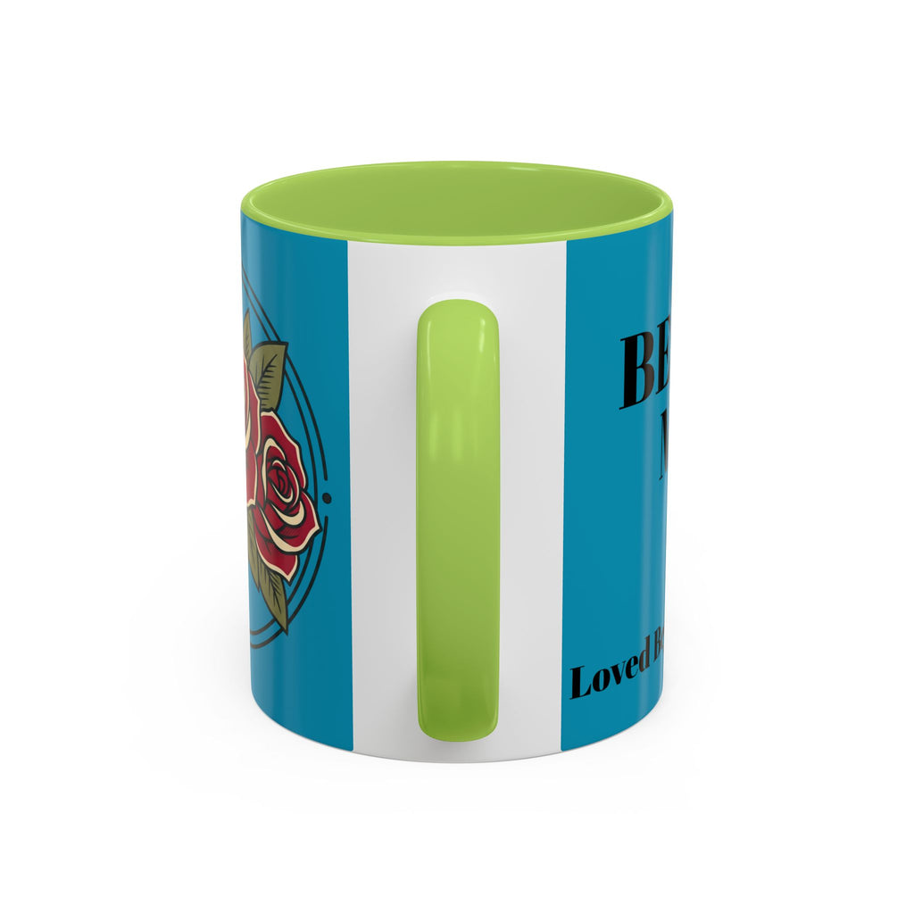 Best Mom Coffee Mug — Rose Accent Floral Mother's Day Gift (11/15oz)
