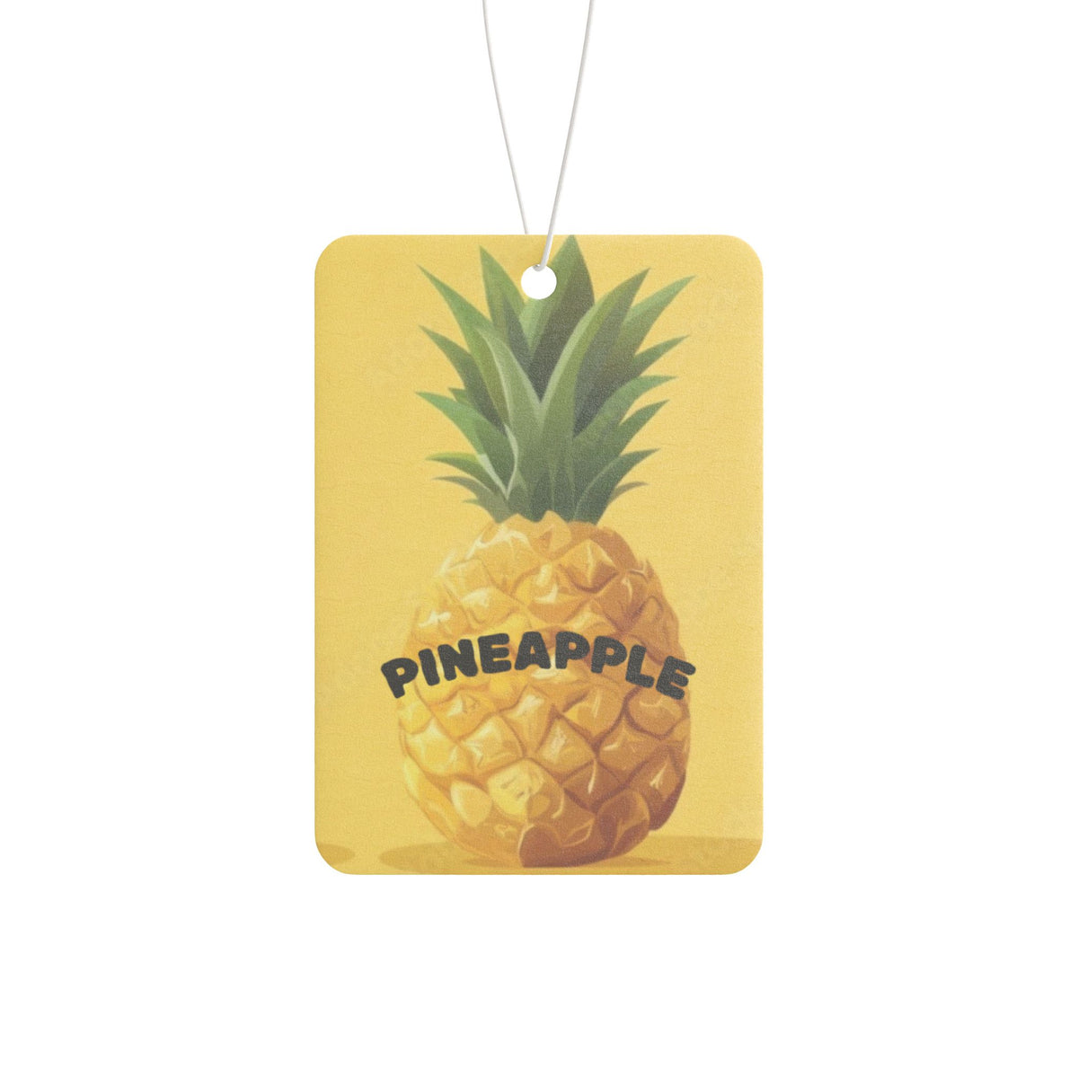 Pineapple Scented Car Air Freshener — Tropical Pineapple Design