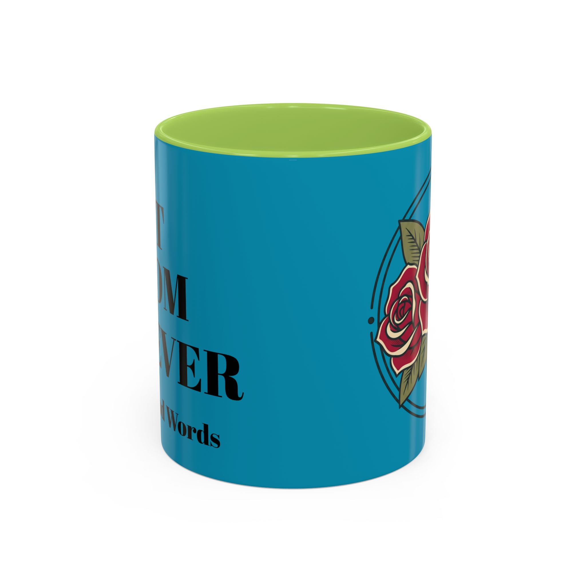 Best Mom Coffee Mug — Rose Accent Floral Mother's Day Gift (11/15oz)
