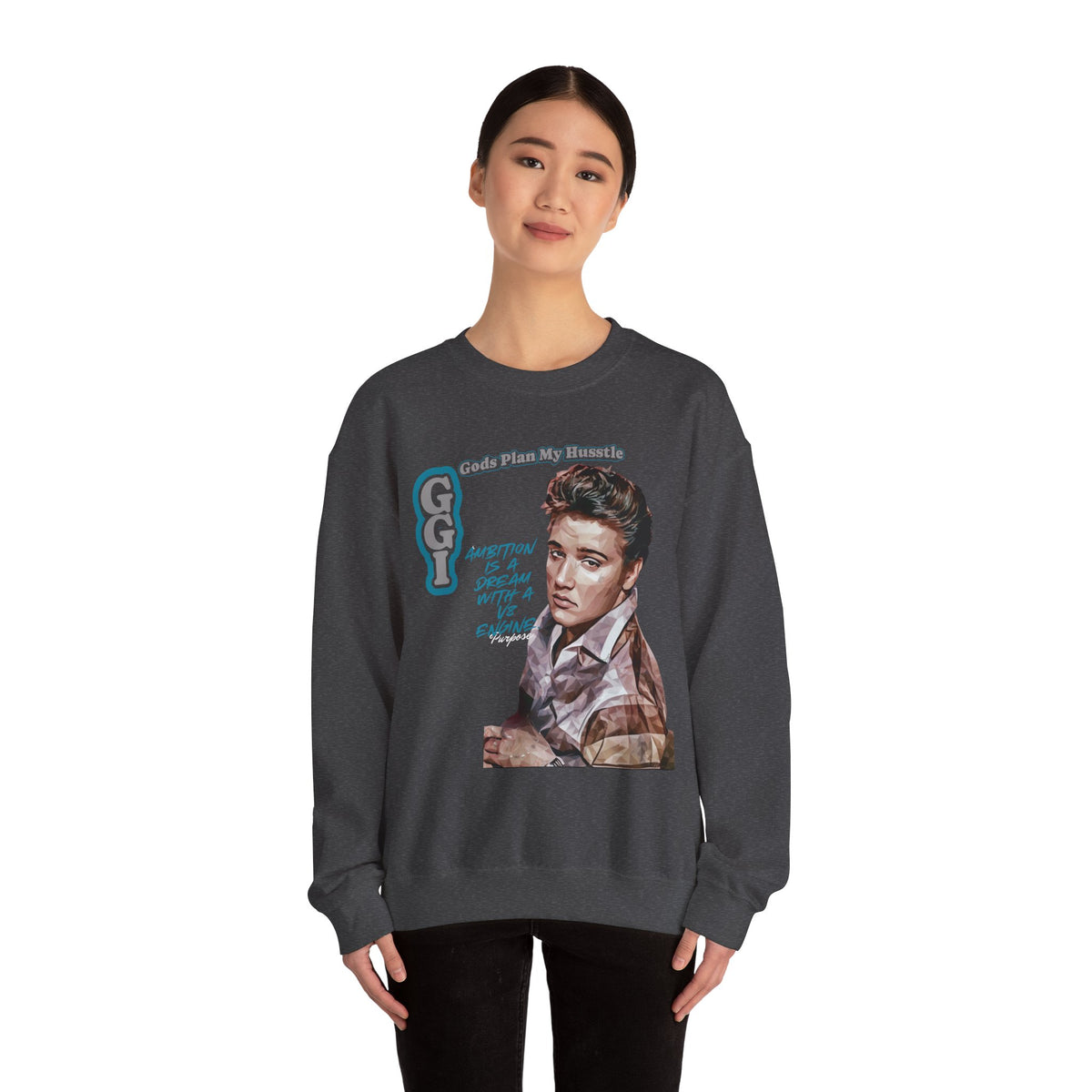 Elvis Presley 'G.G. I' Portrait Crewneck Sweatshirt