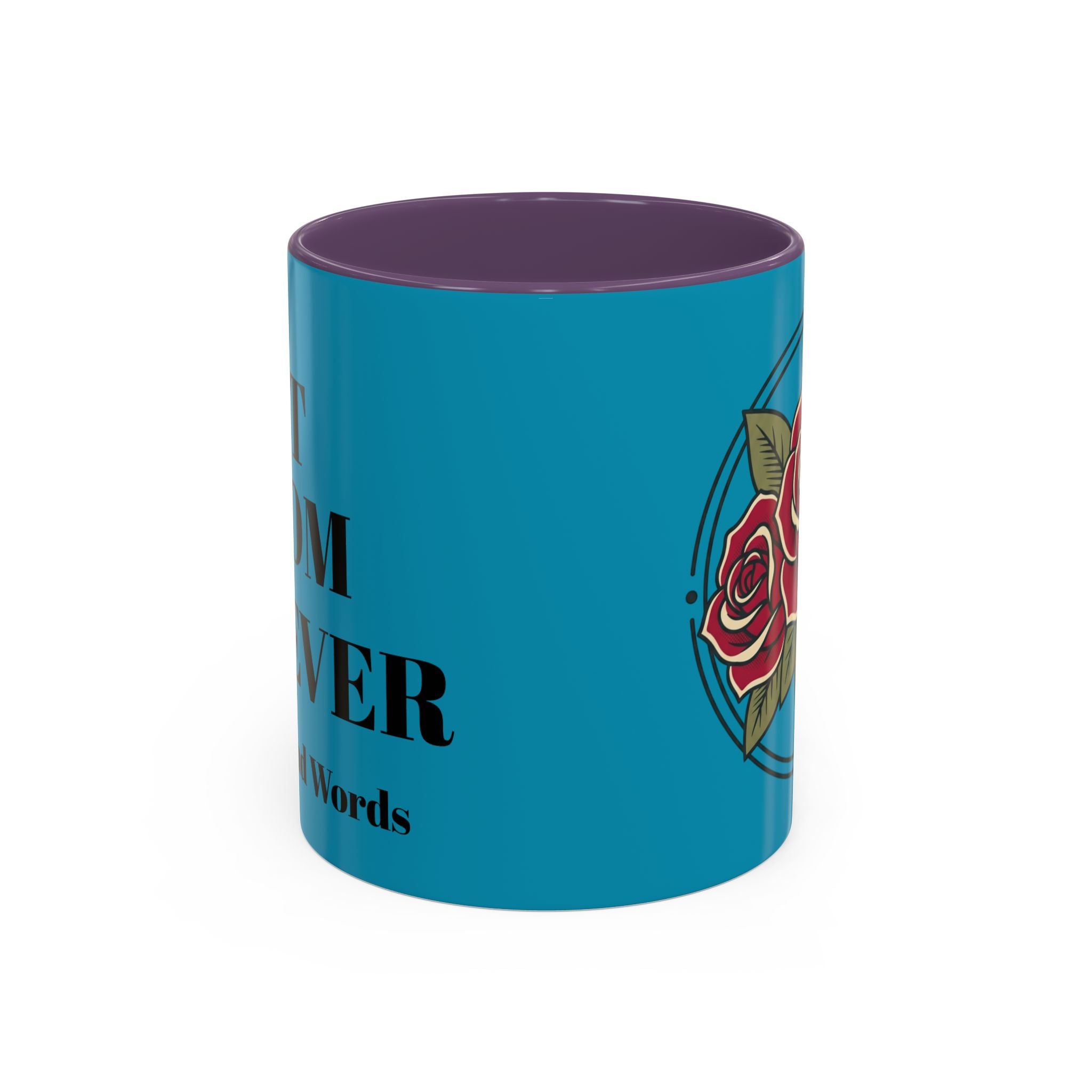 Best Mom Coffee Mug — Rose Accent Floral Mother's Day Gift (11/15oz)